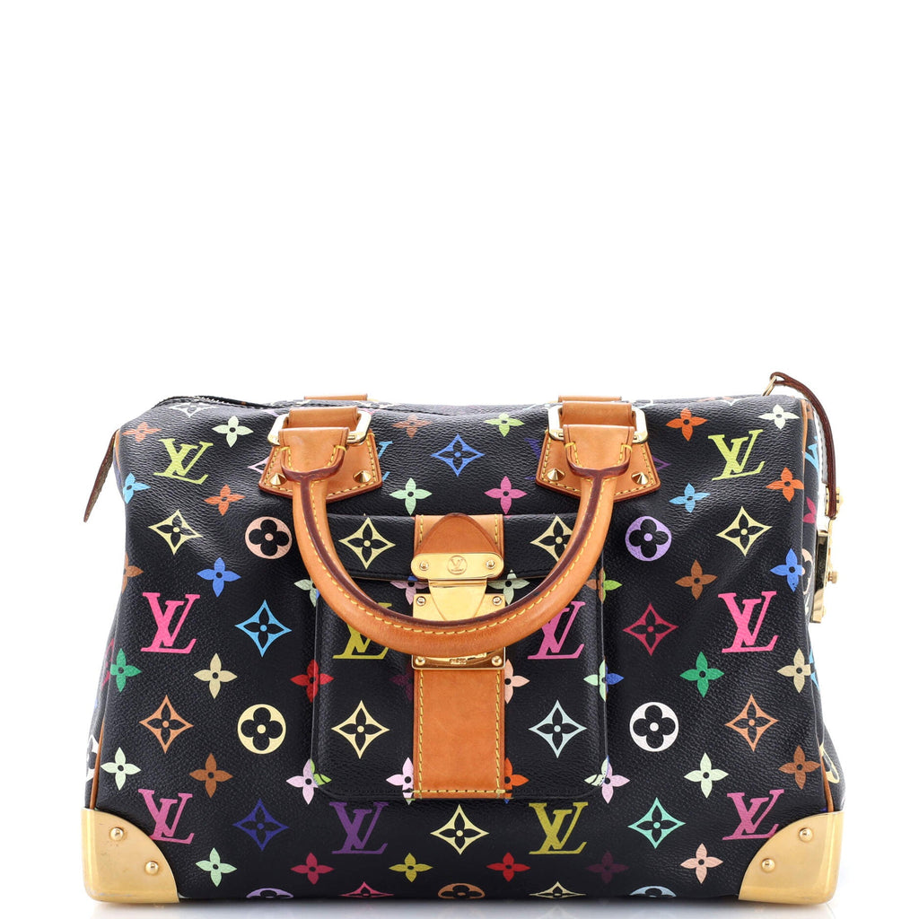 Speedy Handbag Monogram Multicolor 30