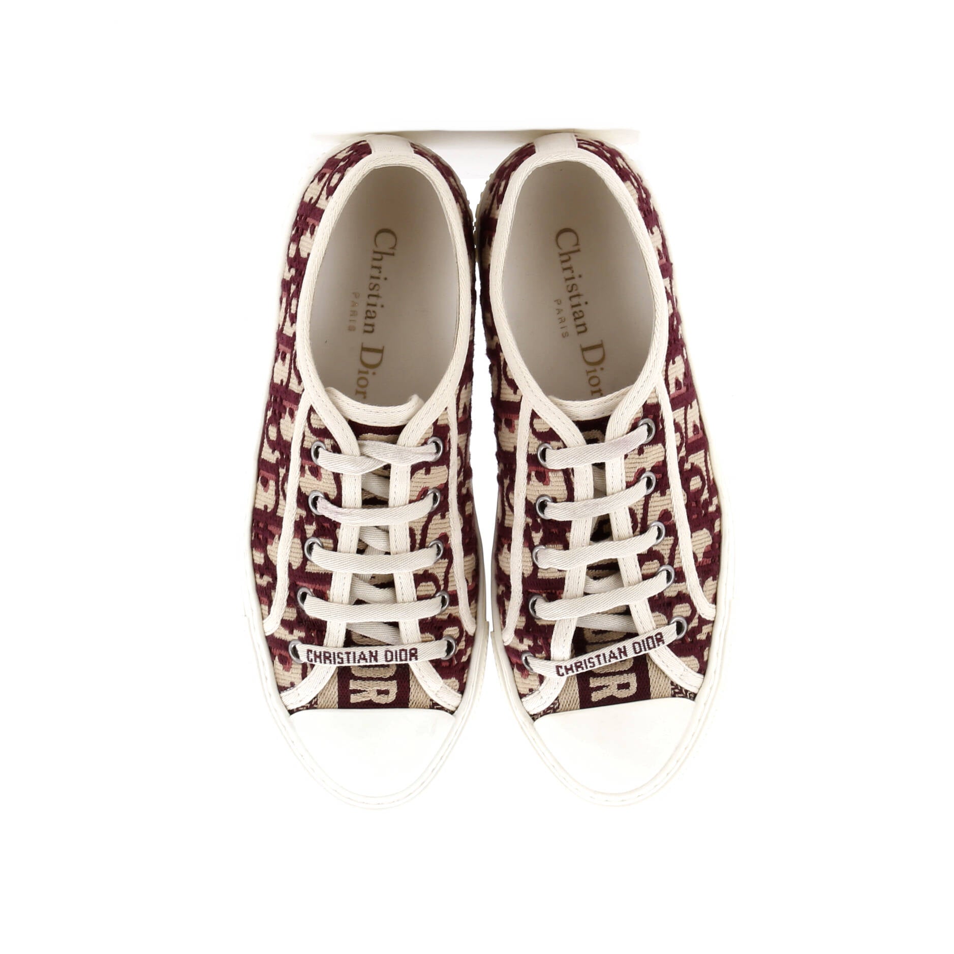 Women's Walk'N'Dior Sneakers Oblique Canvas