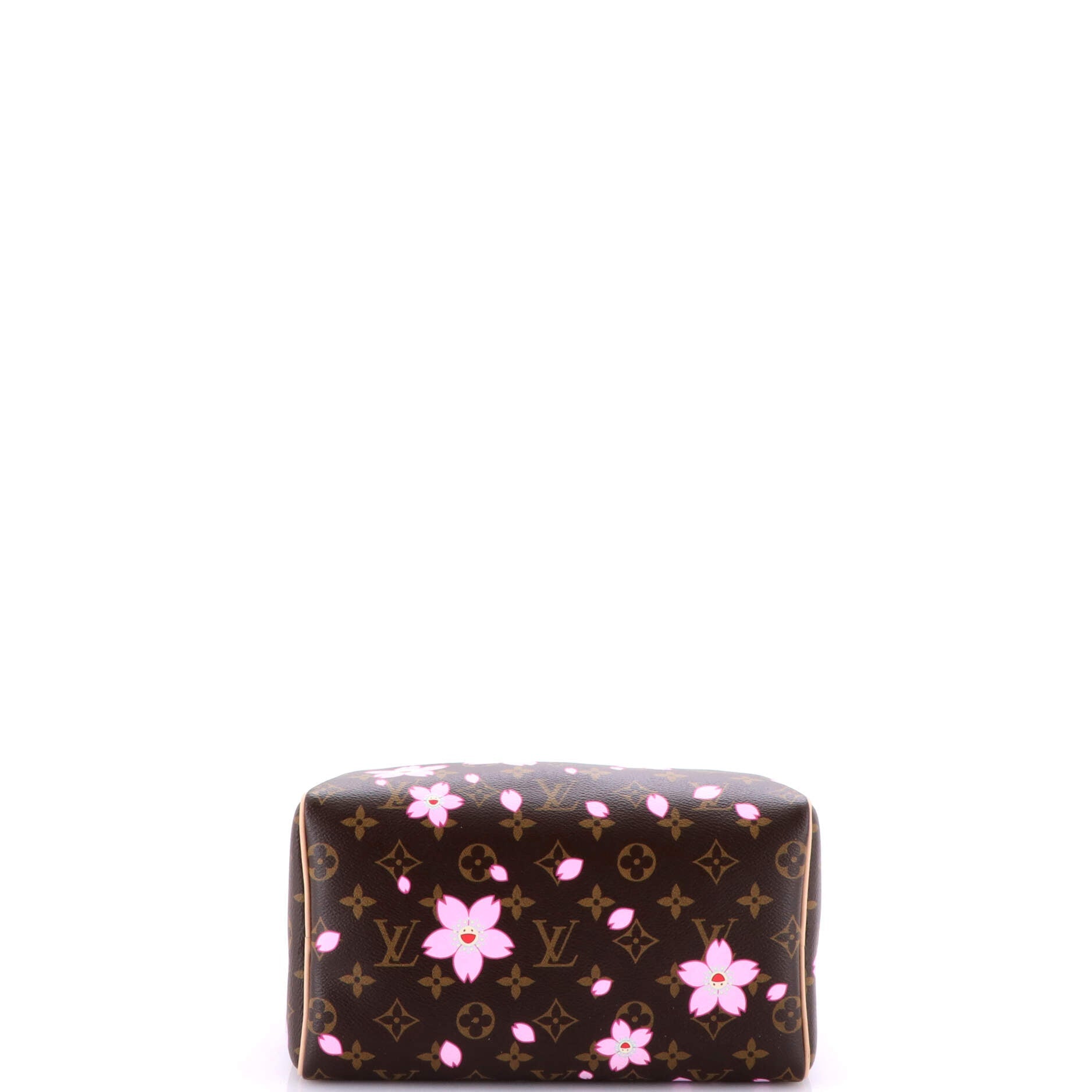 x Takashi Murakami Speedy Handbag Limited Edition Cherry Blossom Monogram 25