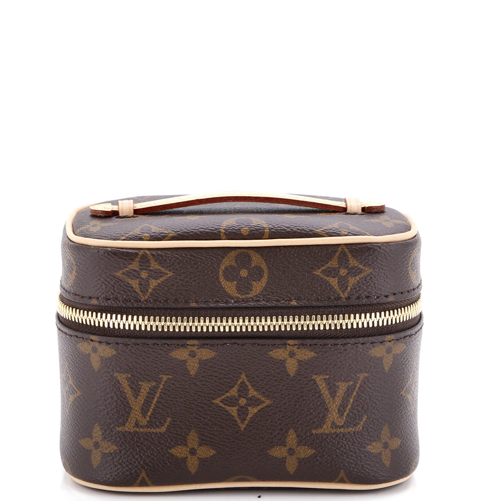 Nice Vanity Case Monogram Canvas Nano