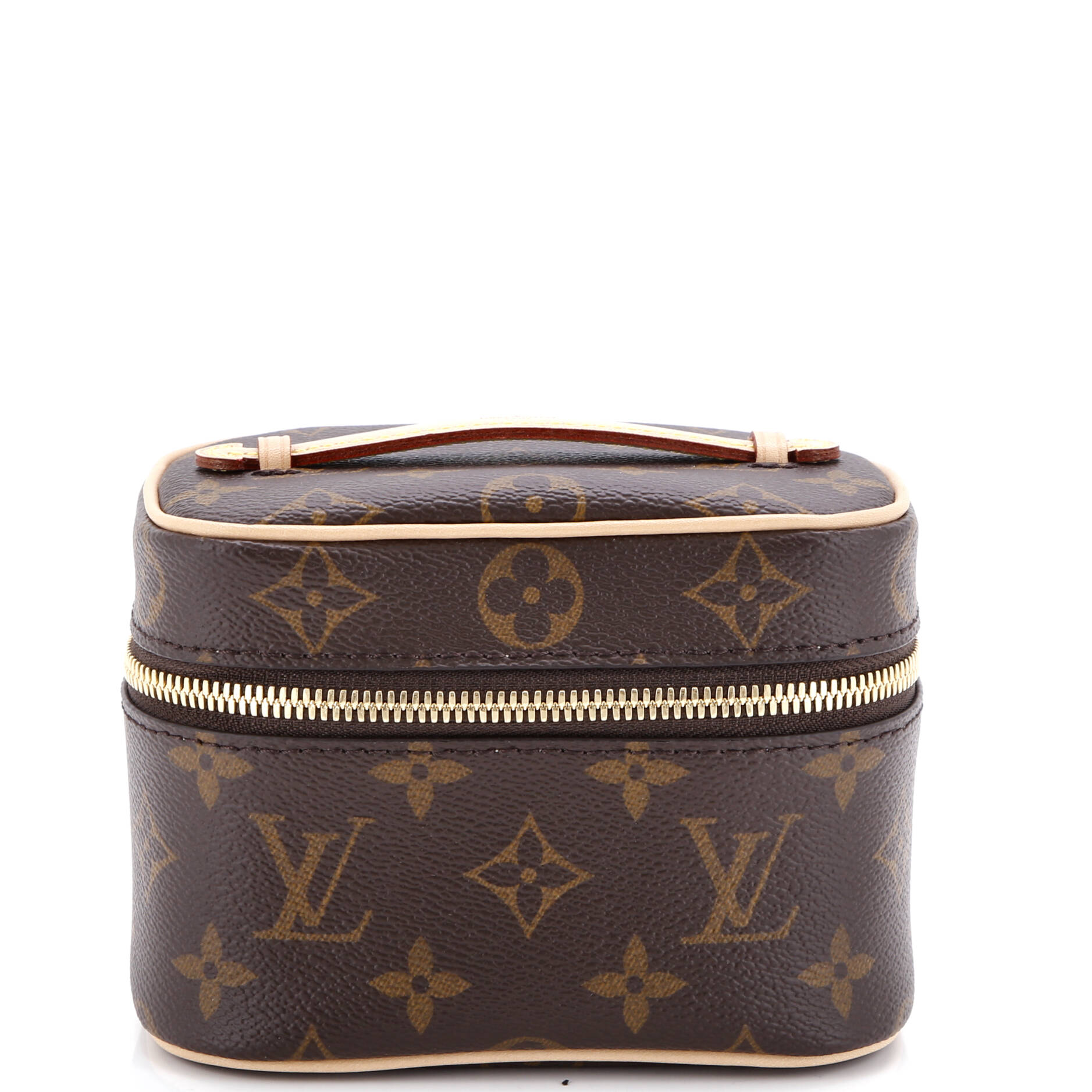 Nice Vanity Case Monogram Canvas Nano