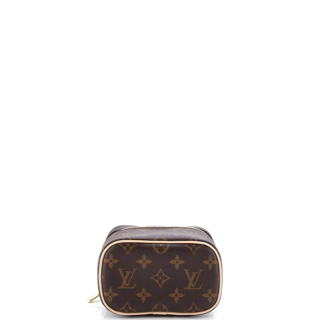 Nice Vanity Case Monogram Canvas Nano