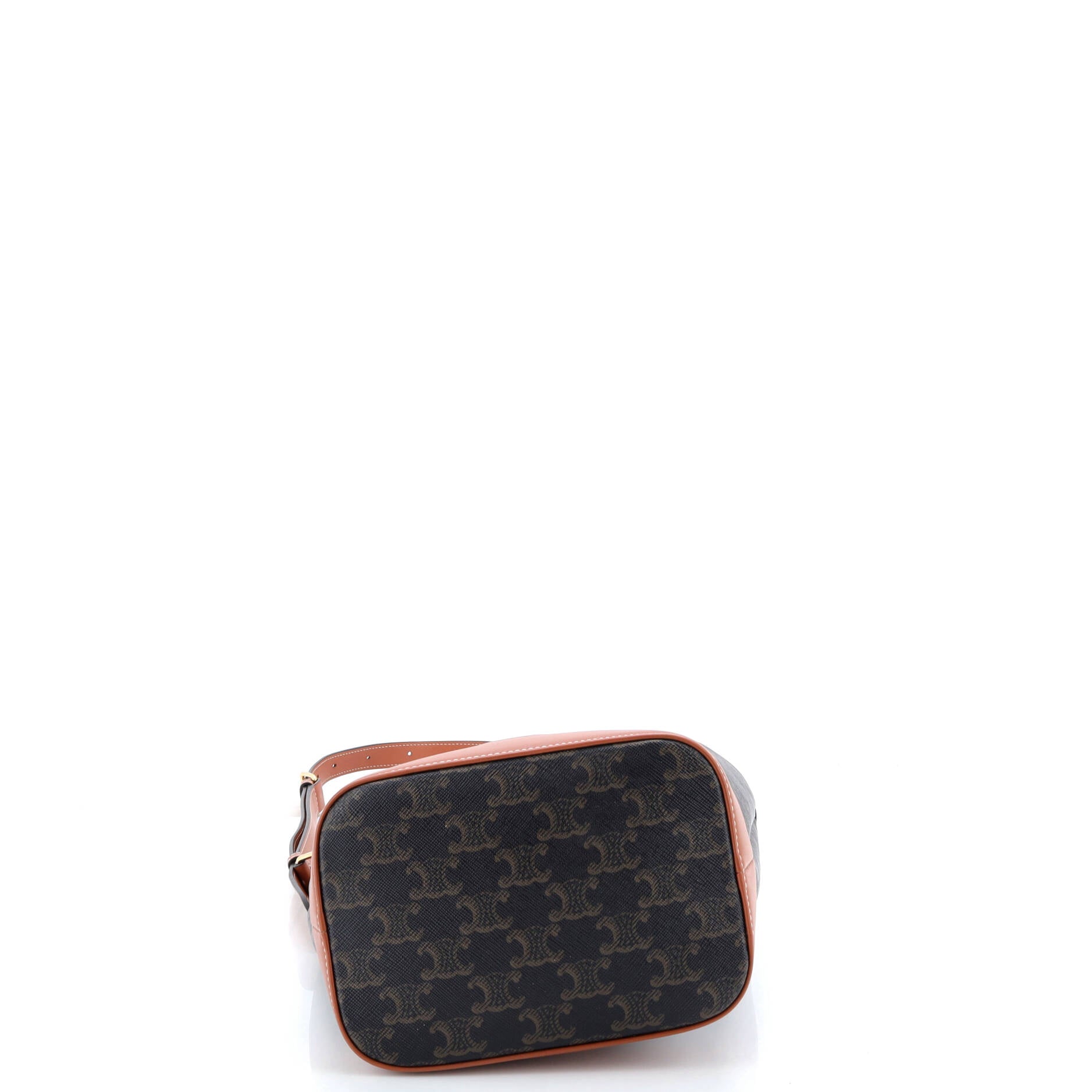 Bucket Bag Triomphe Coated Canvas Small