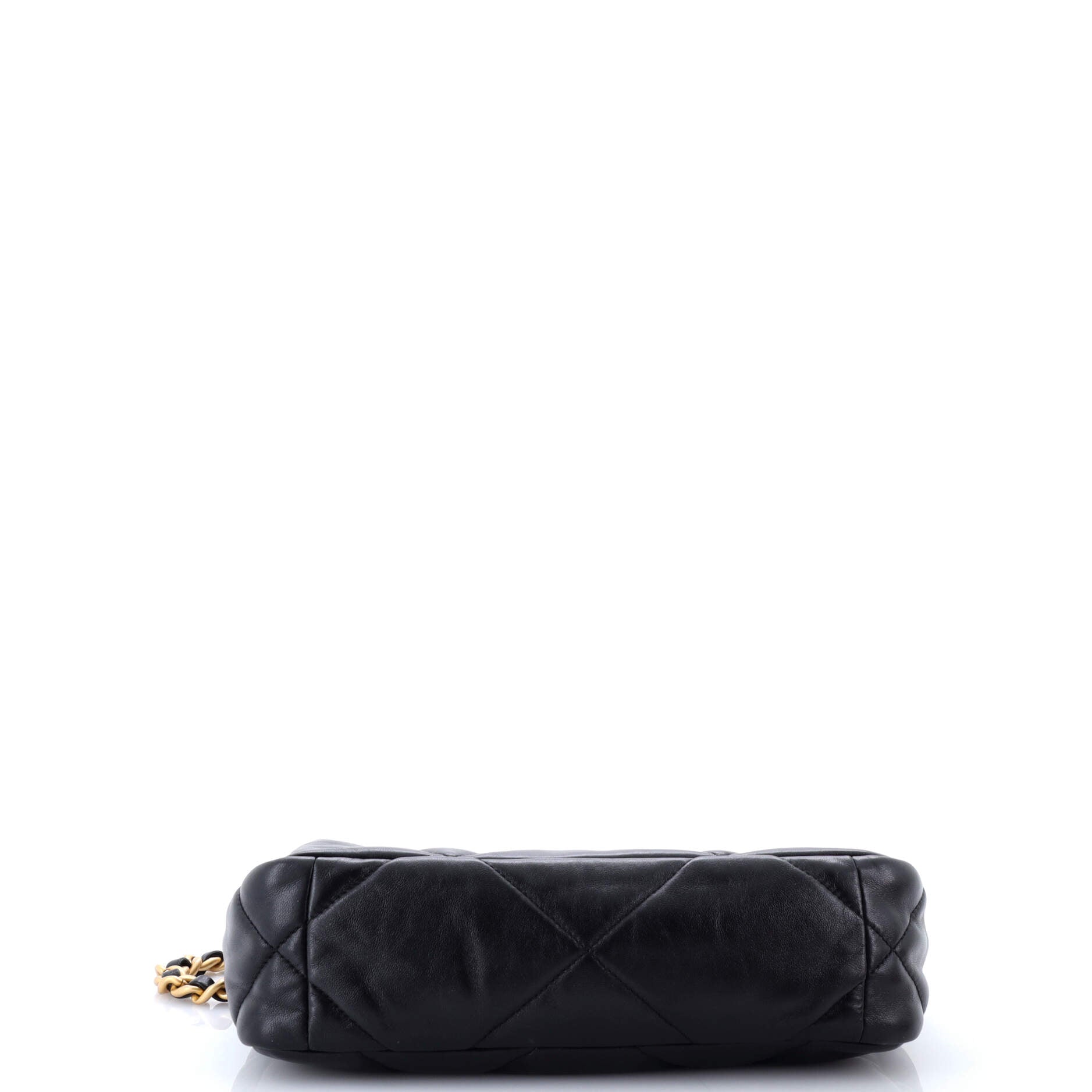 19 Flap Bag Quilted Leather Medium