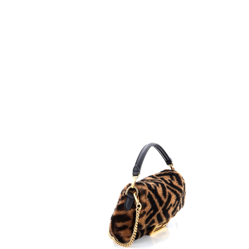 Baguette NM Bag Zucca Shearling Mini