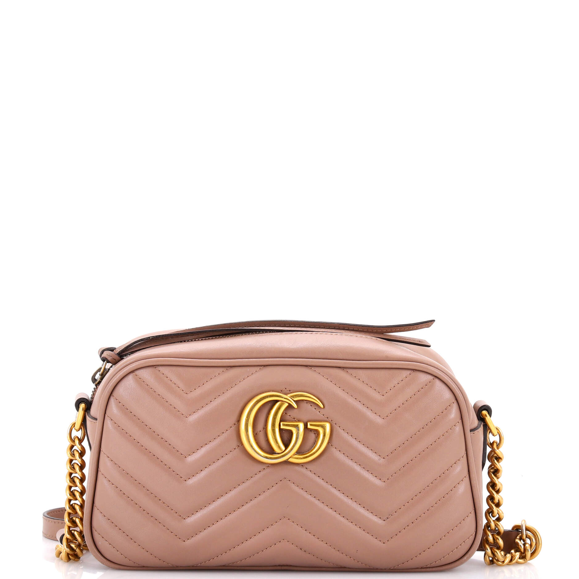 GG Marmont Shoulder Bag Matelasse Leather Small
