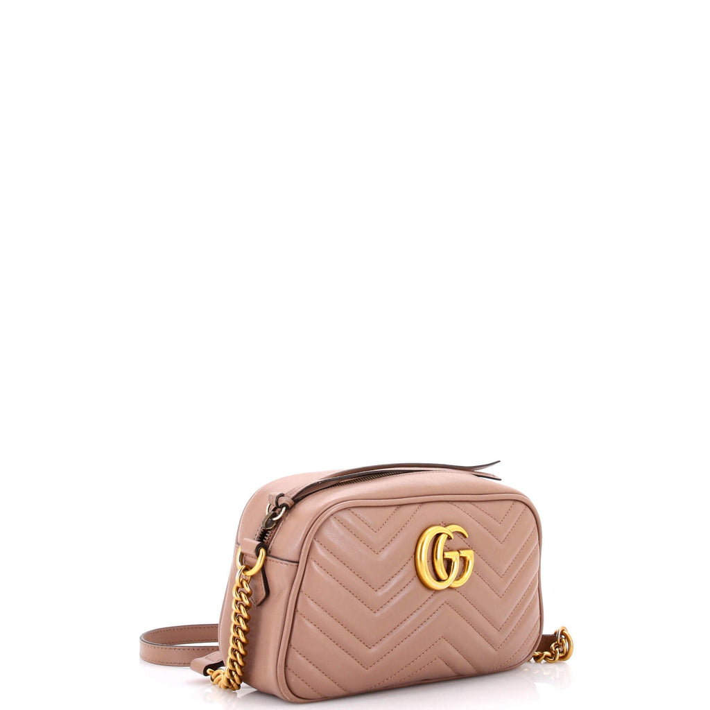 GG Marmont Shoulder Bag Matelasse Leather Small