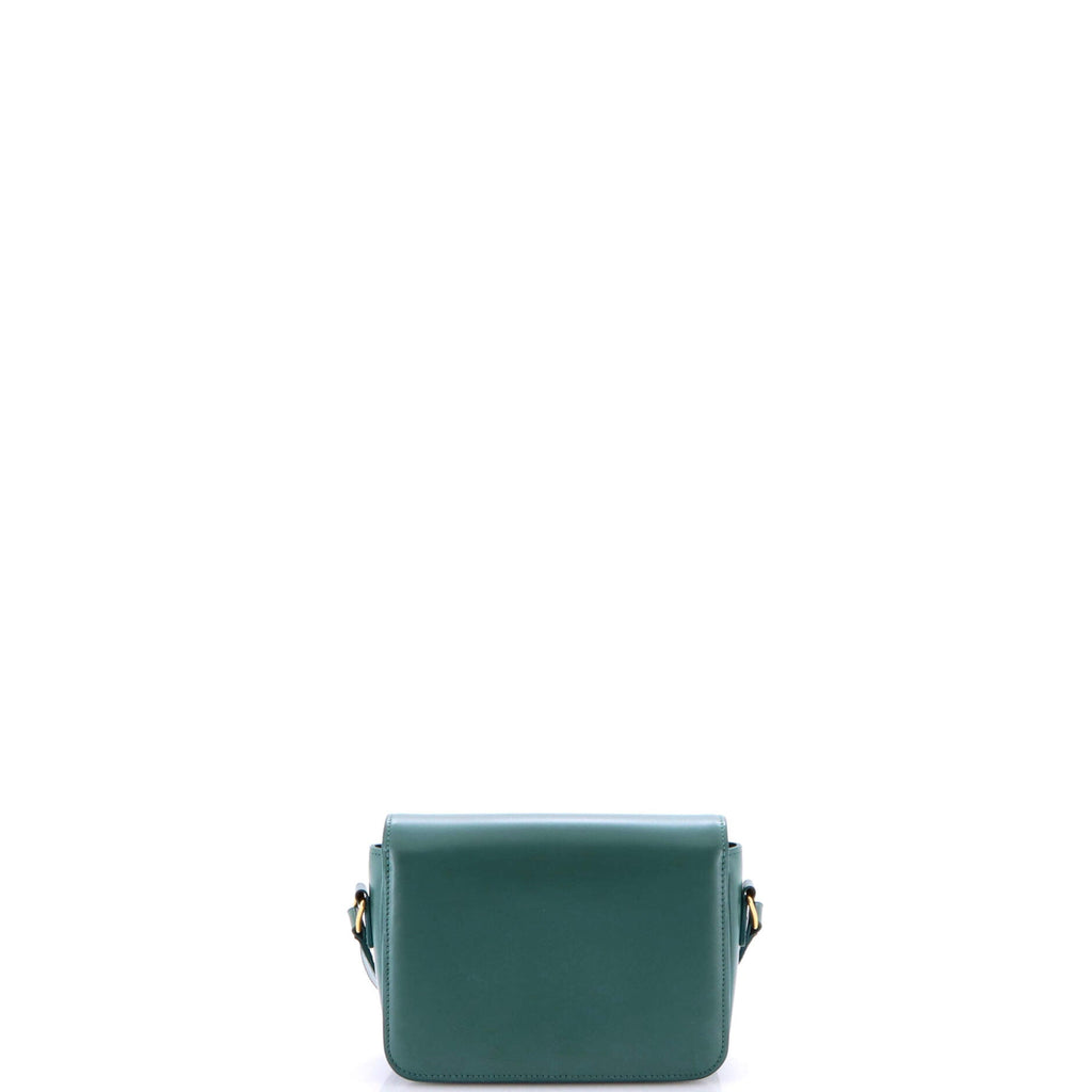 Triomphe Shoulder Bag Smooth Calfskin Teen