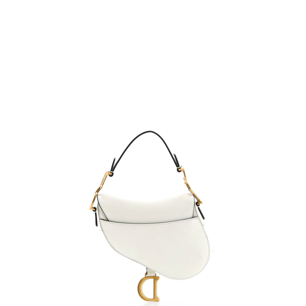 Saddle Handbag Leather Mini