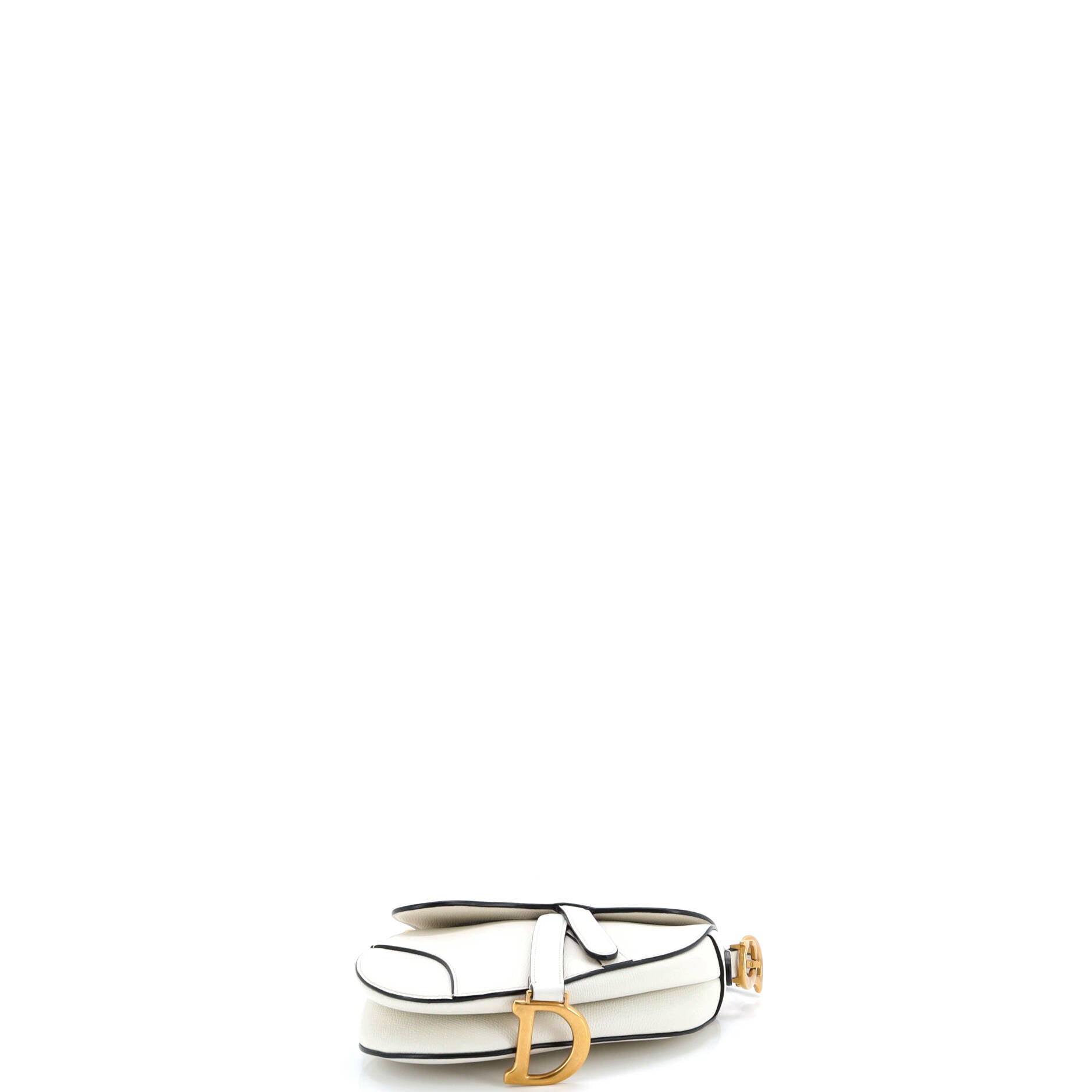 Saddle Handbag Leather Mini