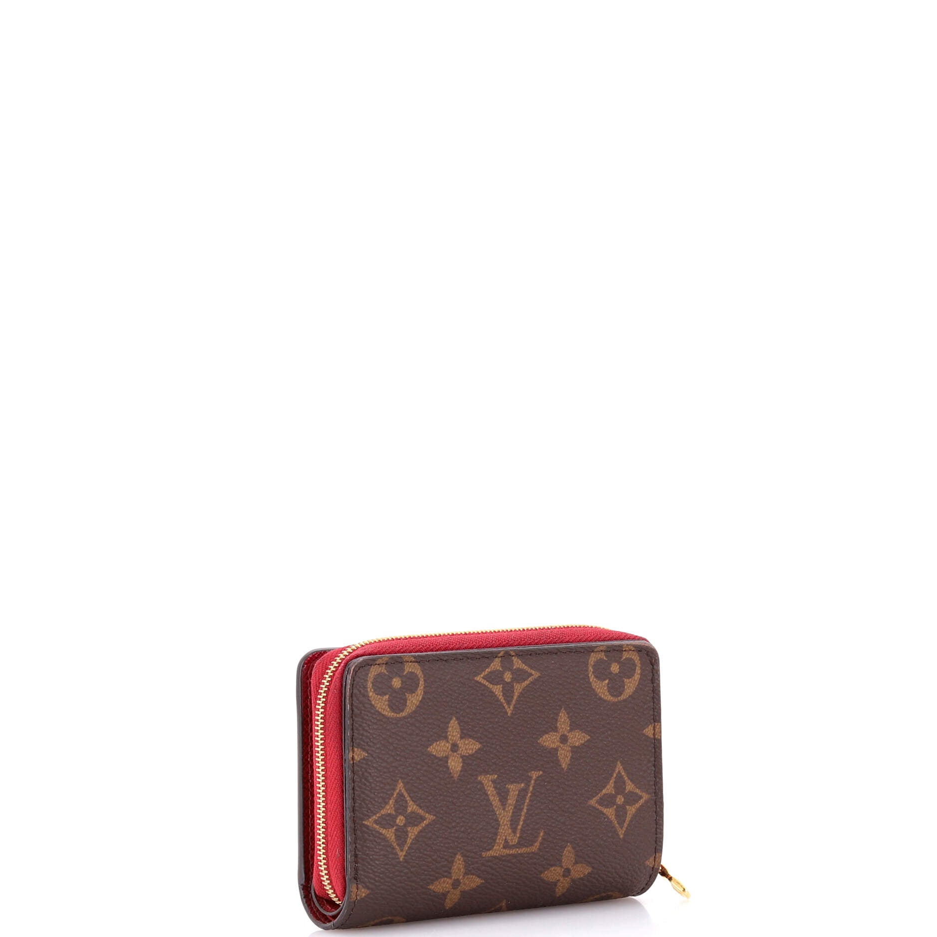 Lou Wallet Monogram Canvas with Leather