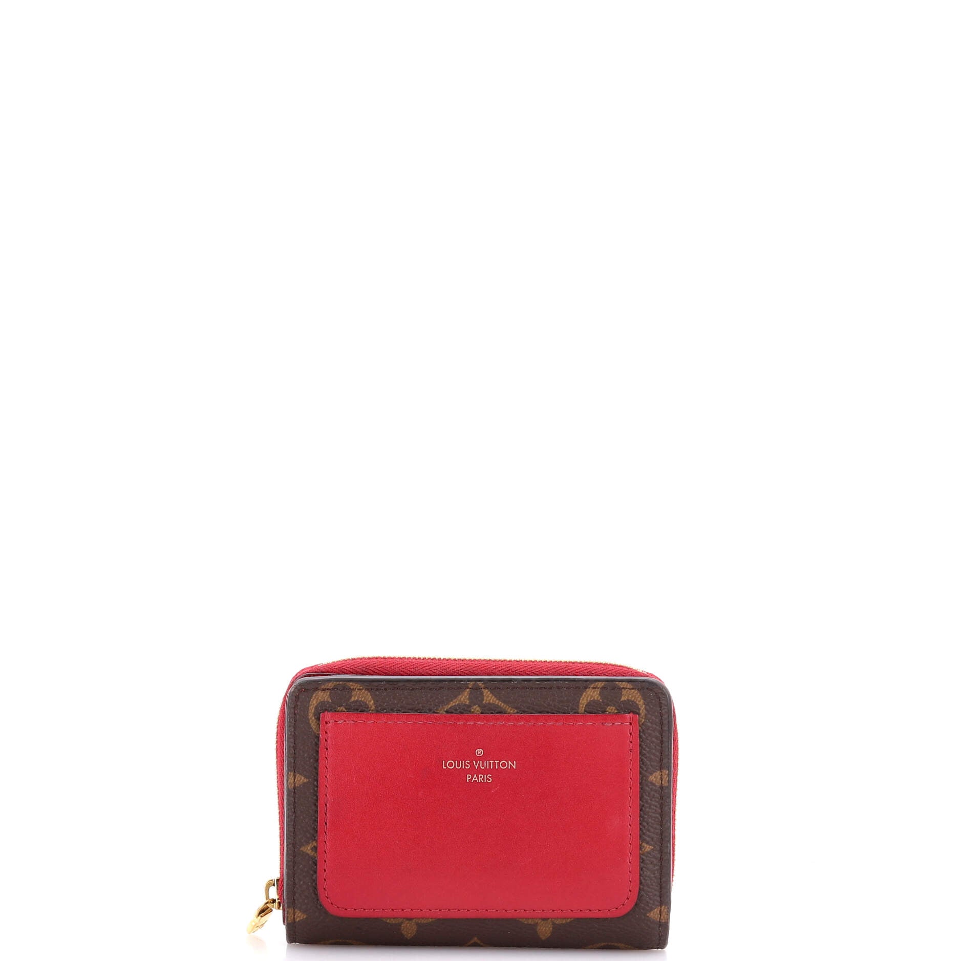 Lou Wallet Monogram Canvas with Leather