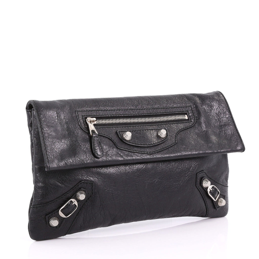 Envelope Clutch Giant Studs Leather
