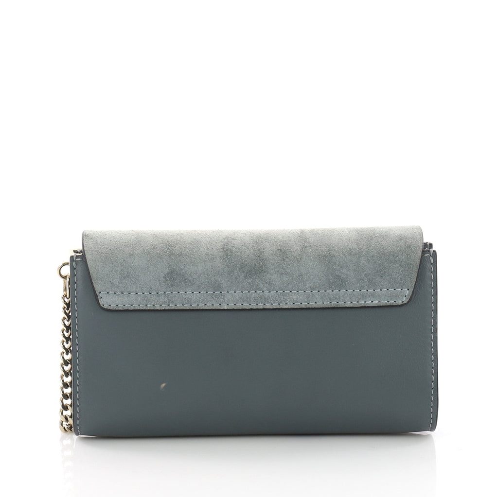 Faye Shoulder Bag Leather and Suede Mini