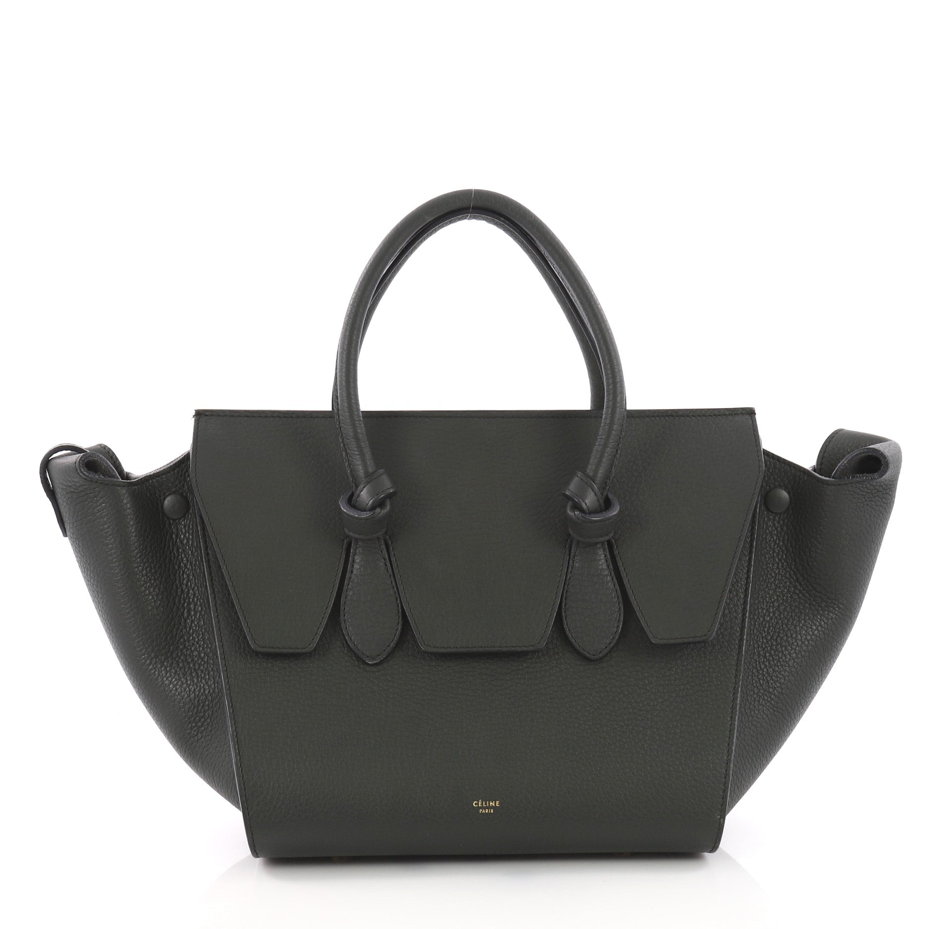 Tie Knot Tote Grainy Leather Mini