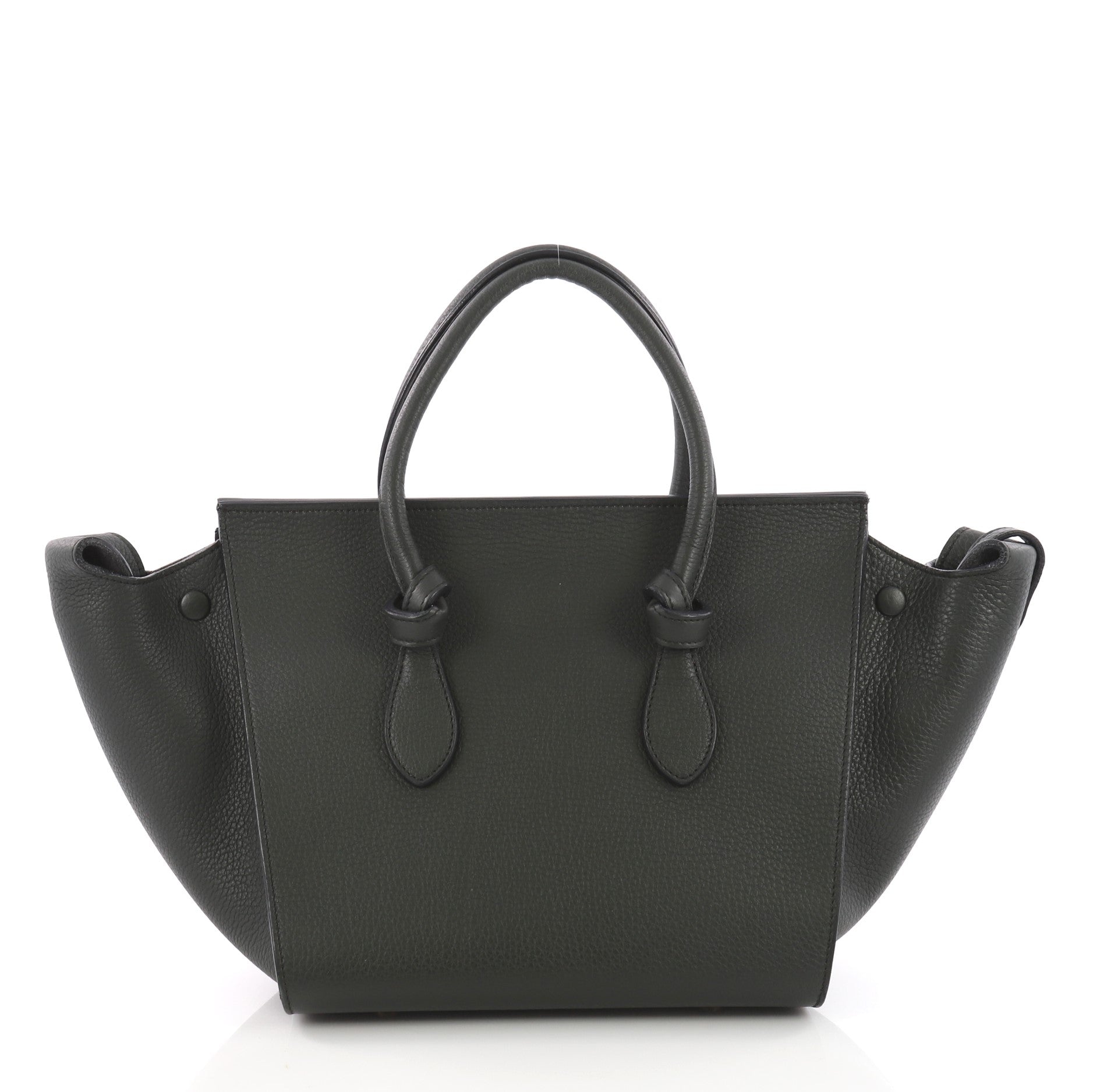 Tie Knot Tote Grainy Leather Mini