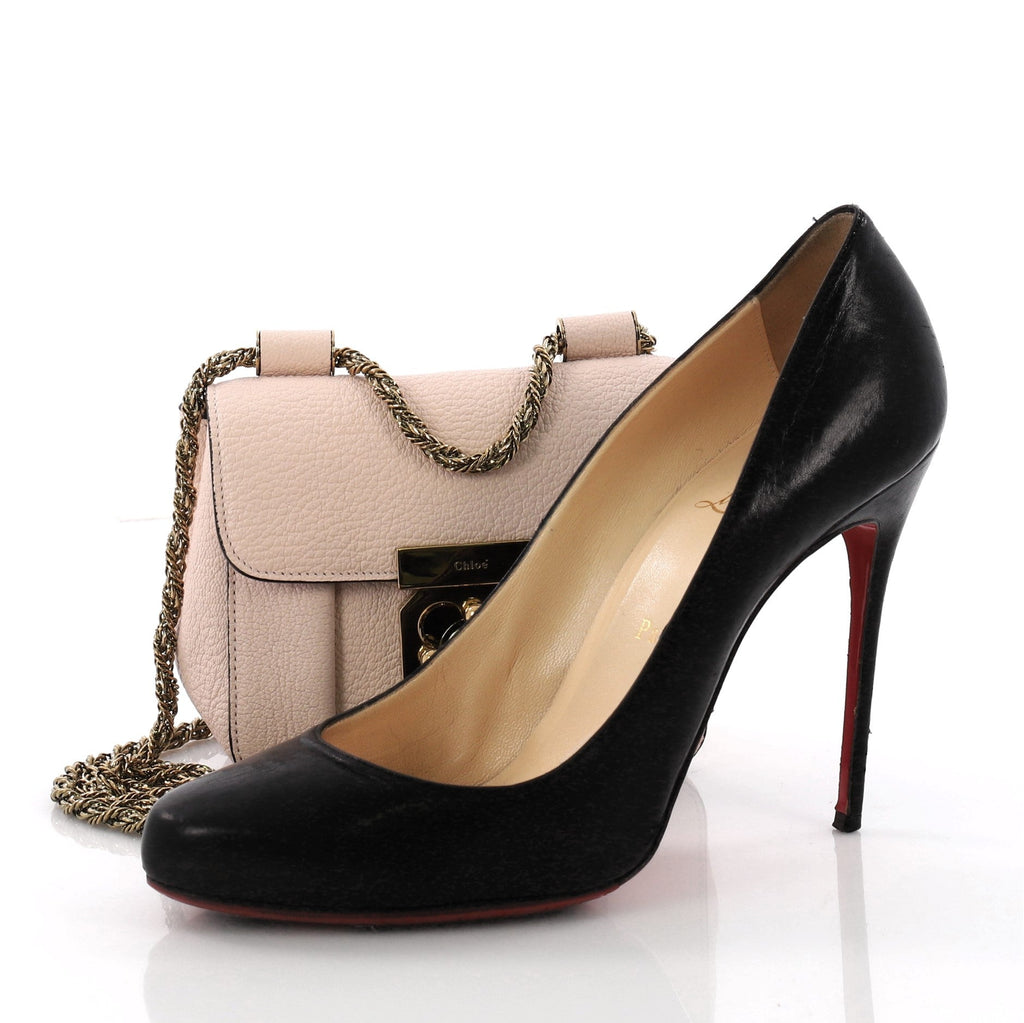 Elsie Chain Shoulder Bag Leather Mini