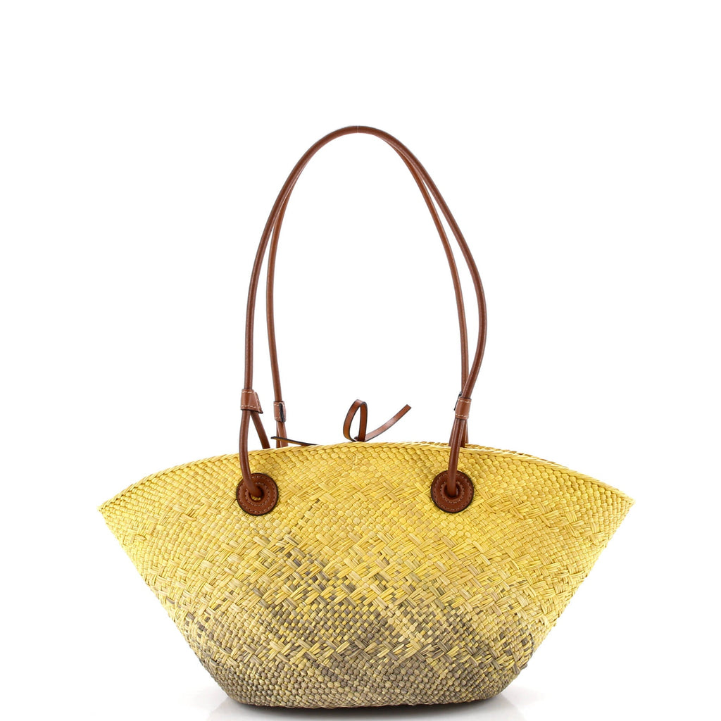 Anagram Basket Tote Raffia Small