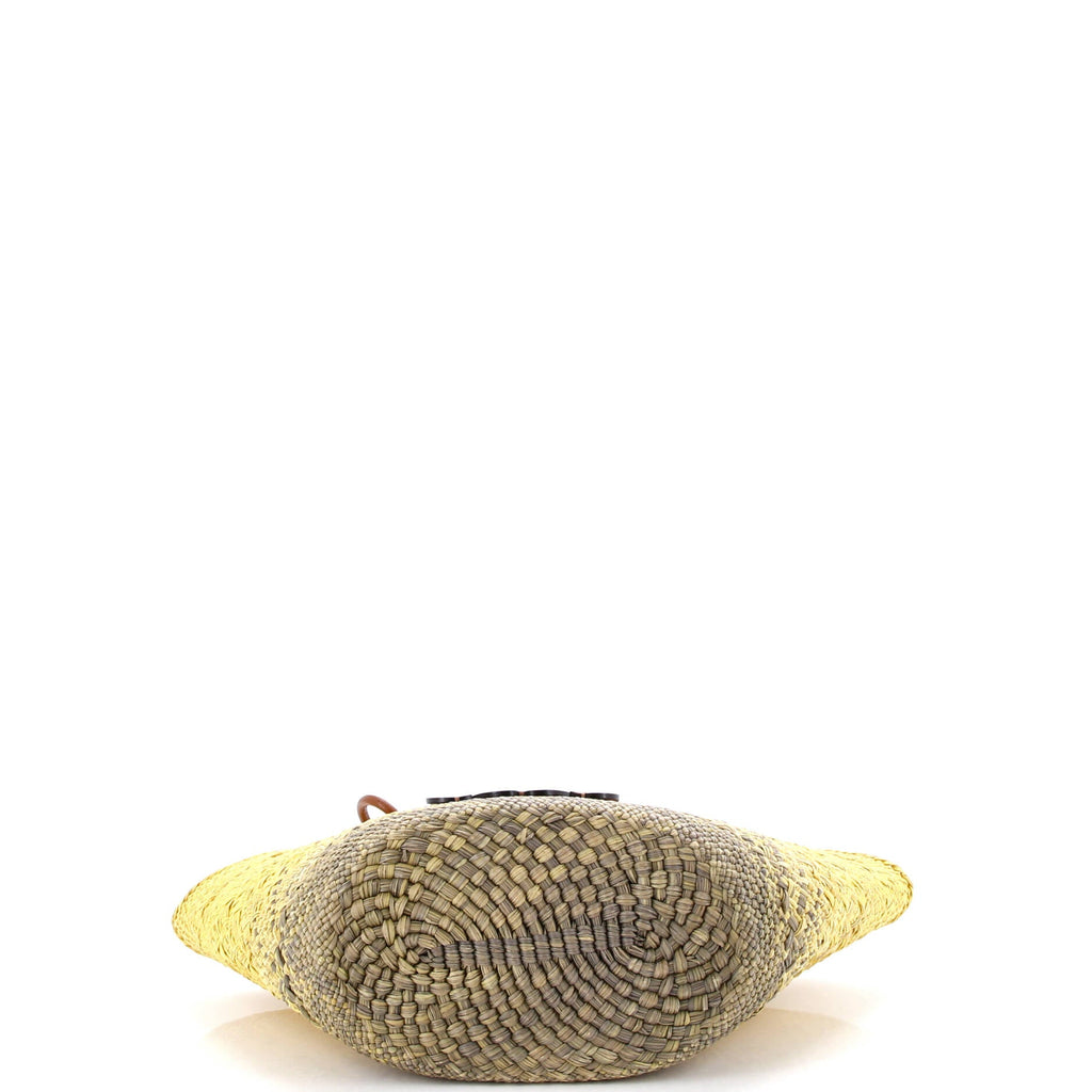 Anagram Basket Tote Raffia Small
