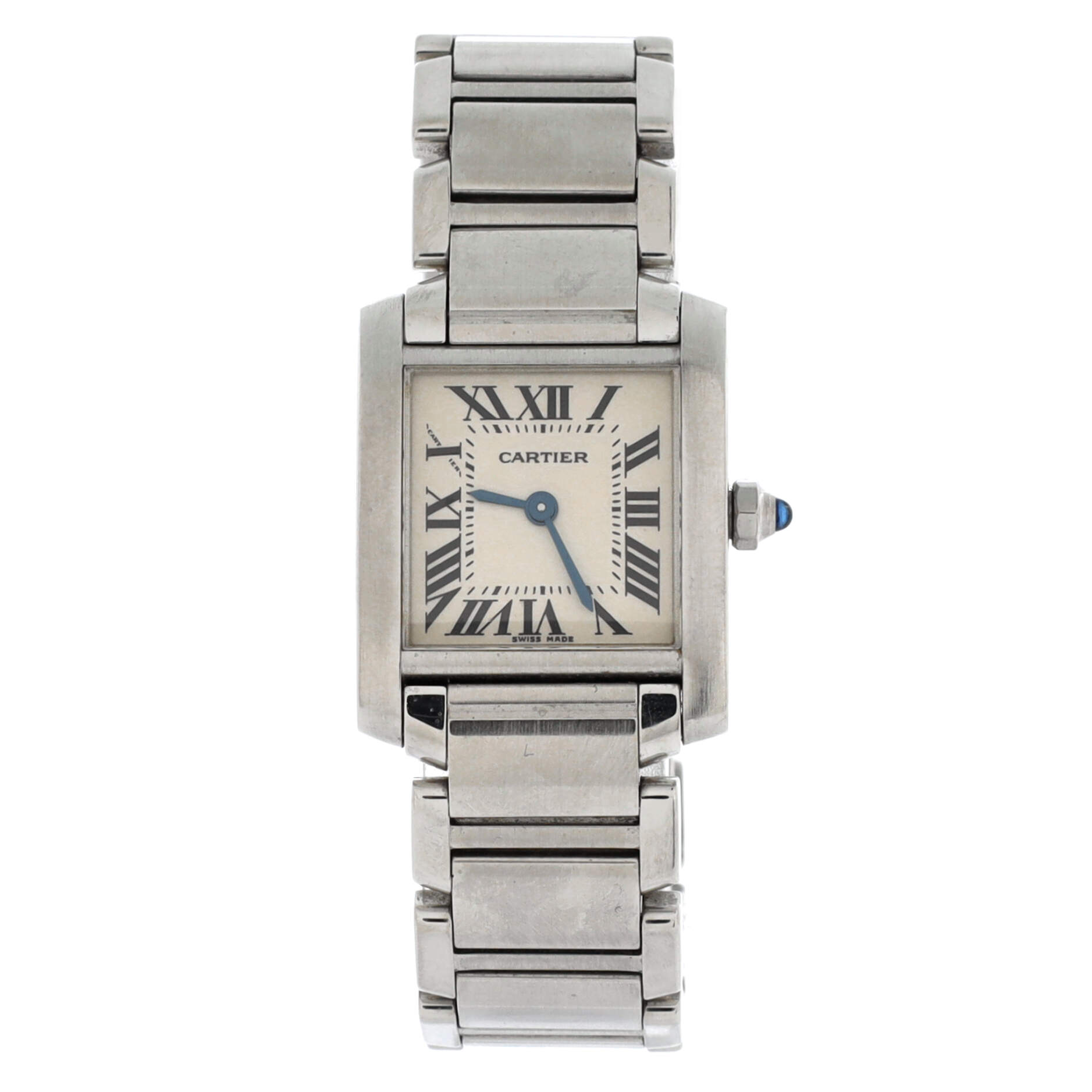 Tank Francaise Quartz Watch Stainless Steel 25