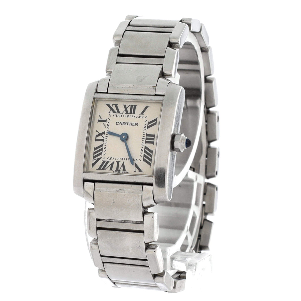 Tank Francaise Quartz Watch Stainless Steel 25