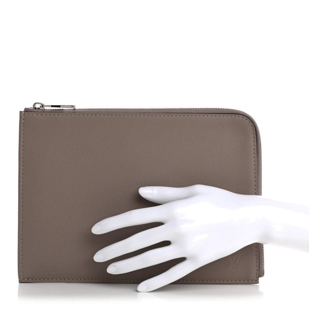 Calfskin Pochette Jour PM Taupe