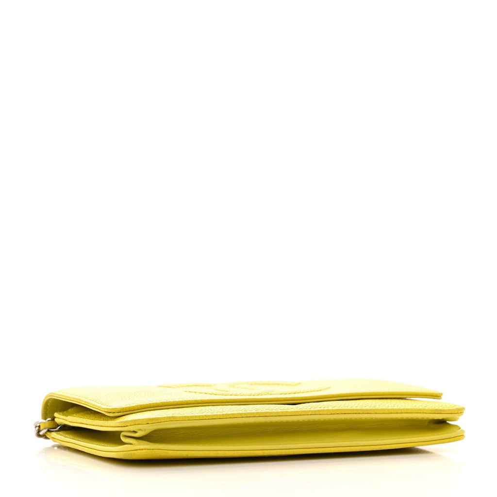 Caviar Timeless CC Wallet on Chain WOC Yellow