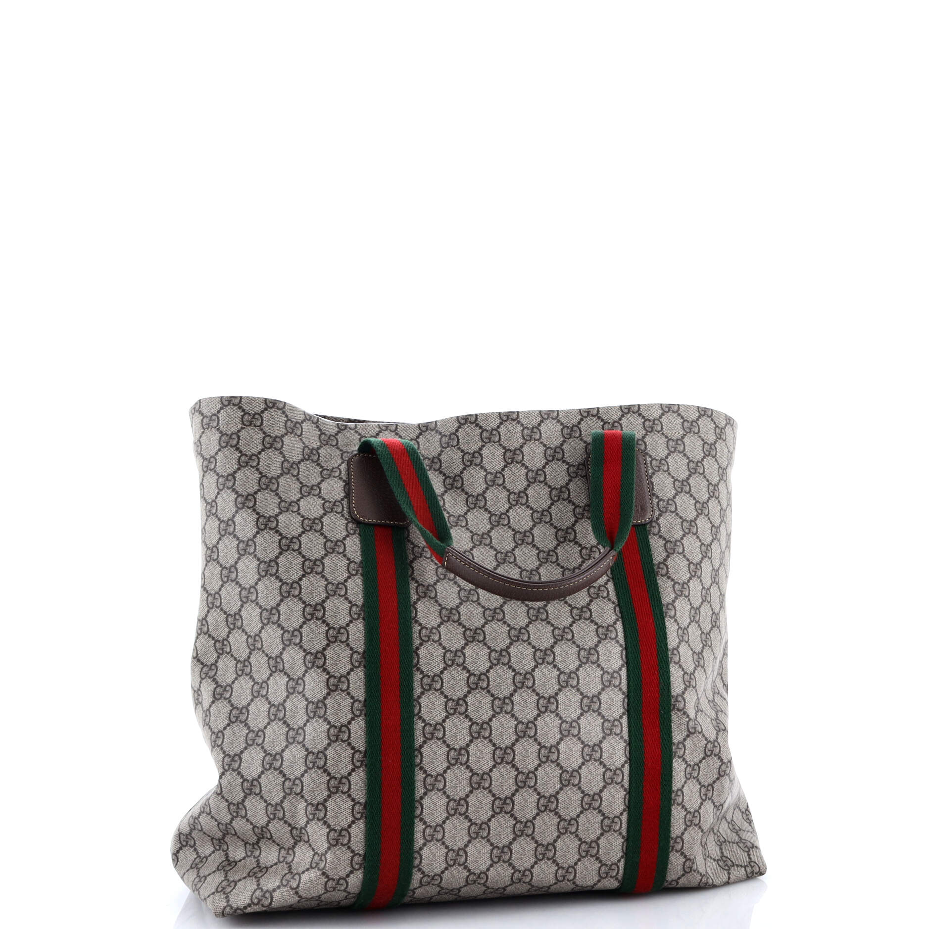 Logo Web Tote GG Canvas Medium