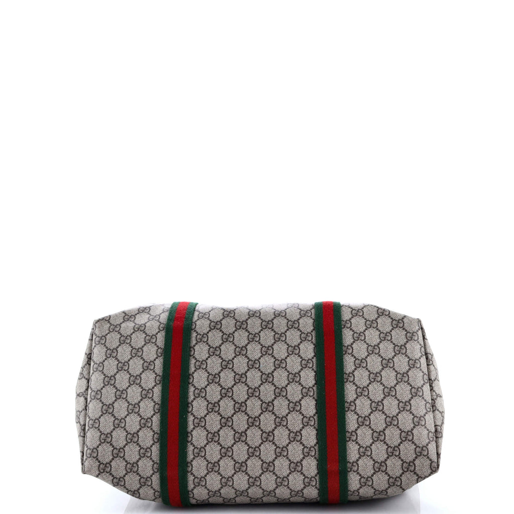 Logo Web Tote GG Canvas Medium