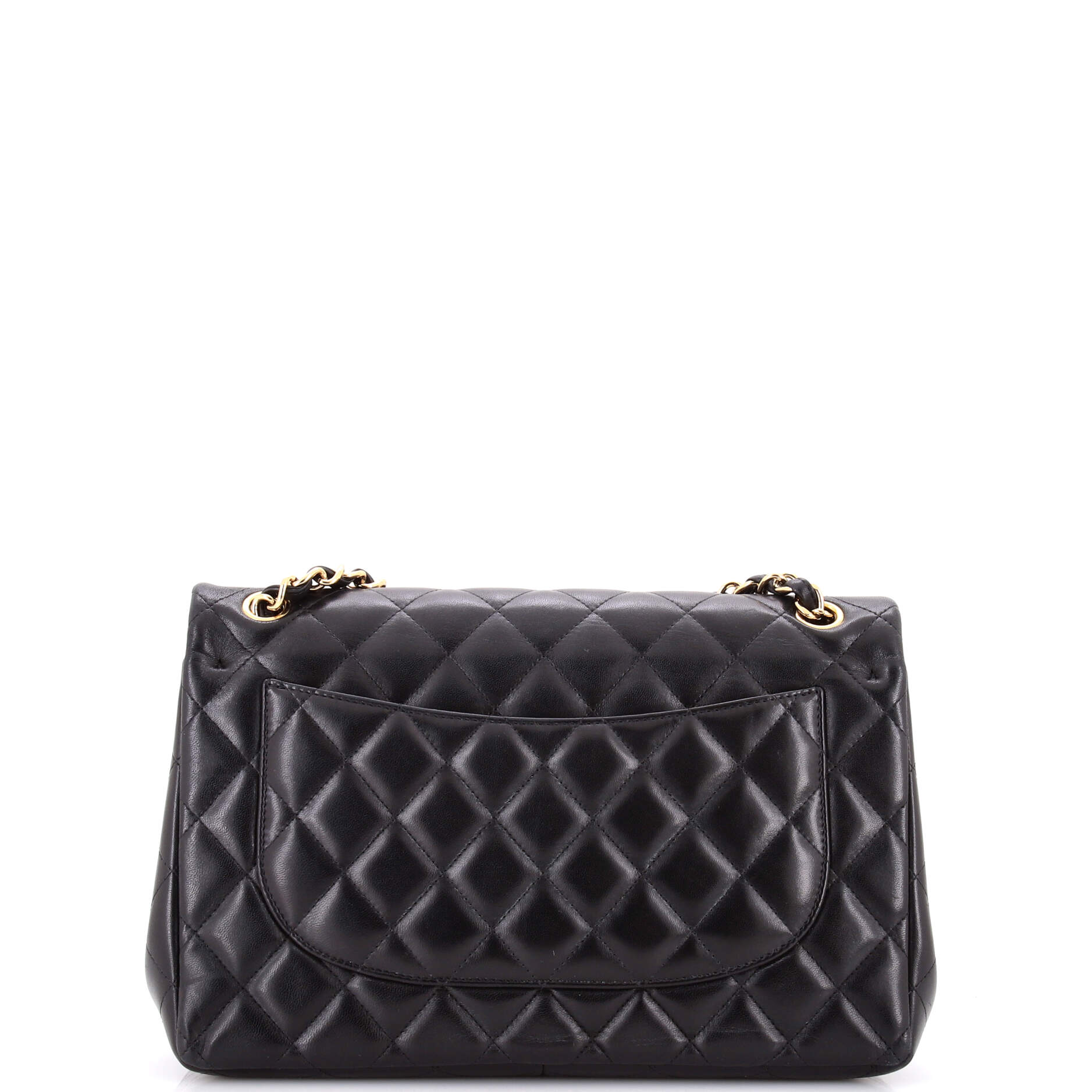 Classic Double Flap Bag Quilted Lambskin Jumbo