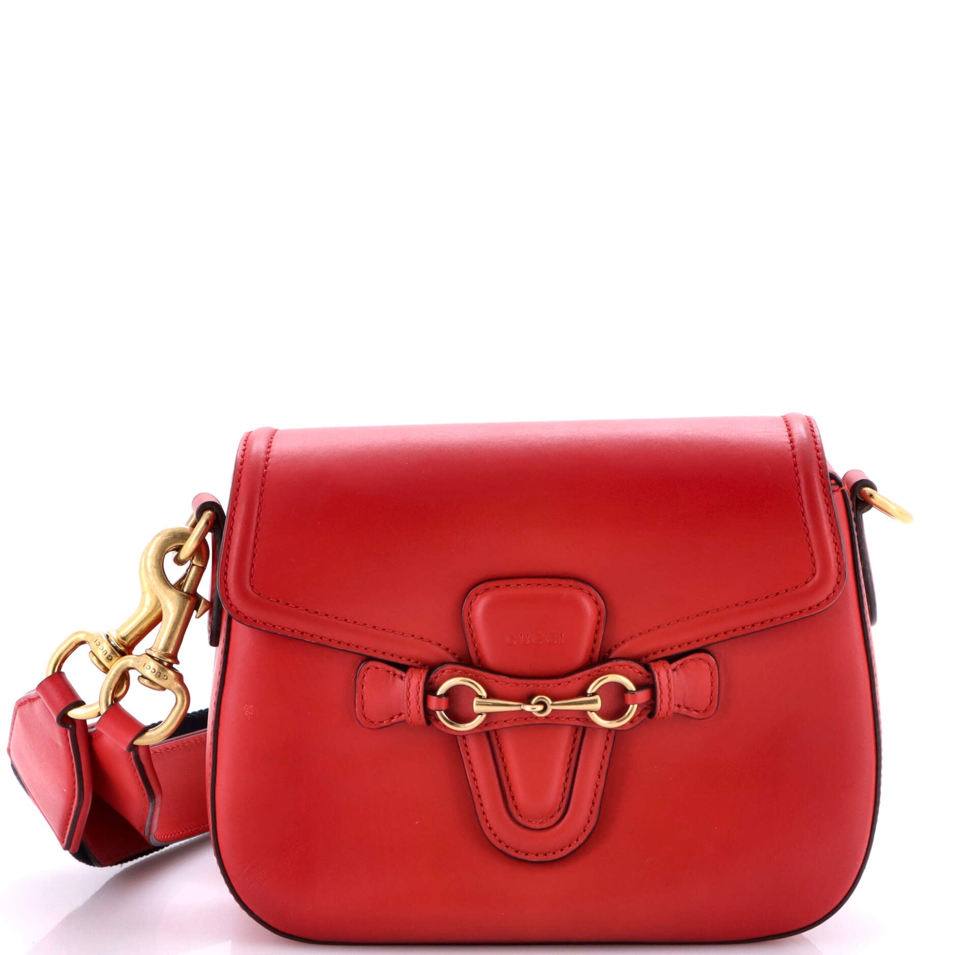 Lady Web Shoulder Bag Leather Medium