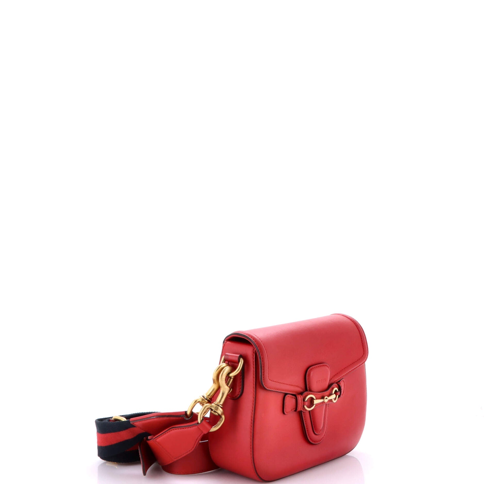 Lady Web Shoulder Bag Leather Medium