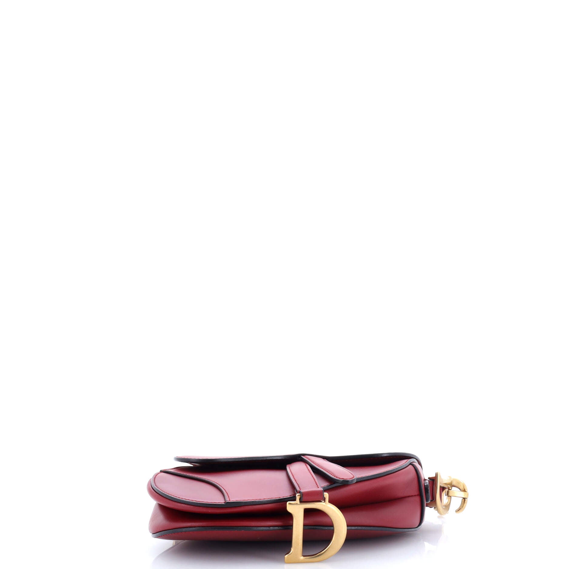 Saddle Handbag Leather Mini