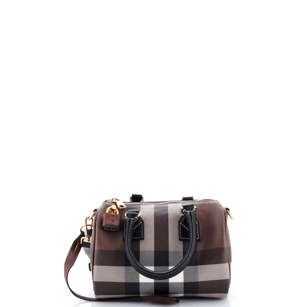 Bowling Bag Check E-Canvas Mini