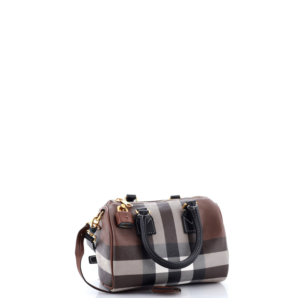 Bowling Bag Check E-Canvas Mini