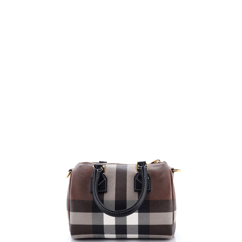 Bowling Bag Check E-Canvas Mini
