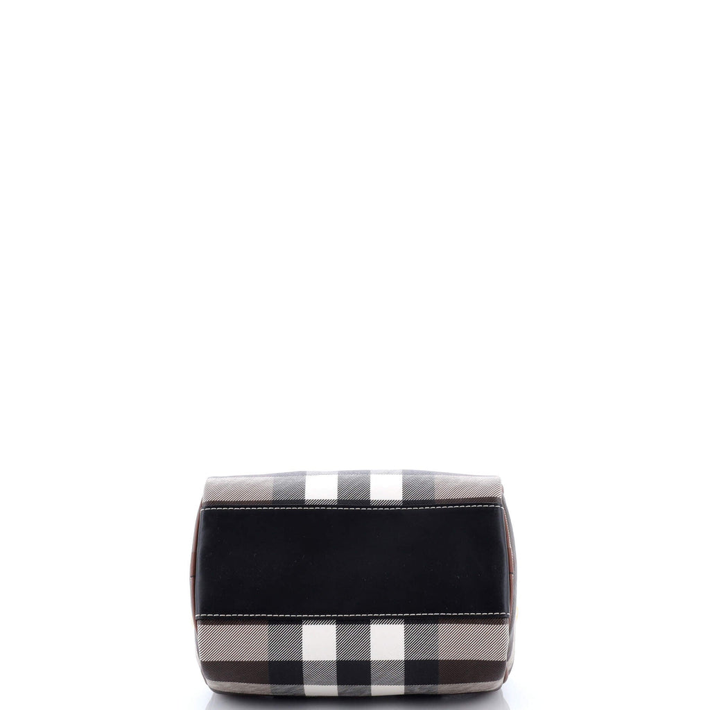 Bowling Bag Check E-Canvas Mini