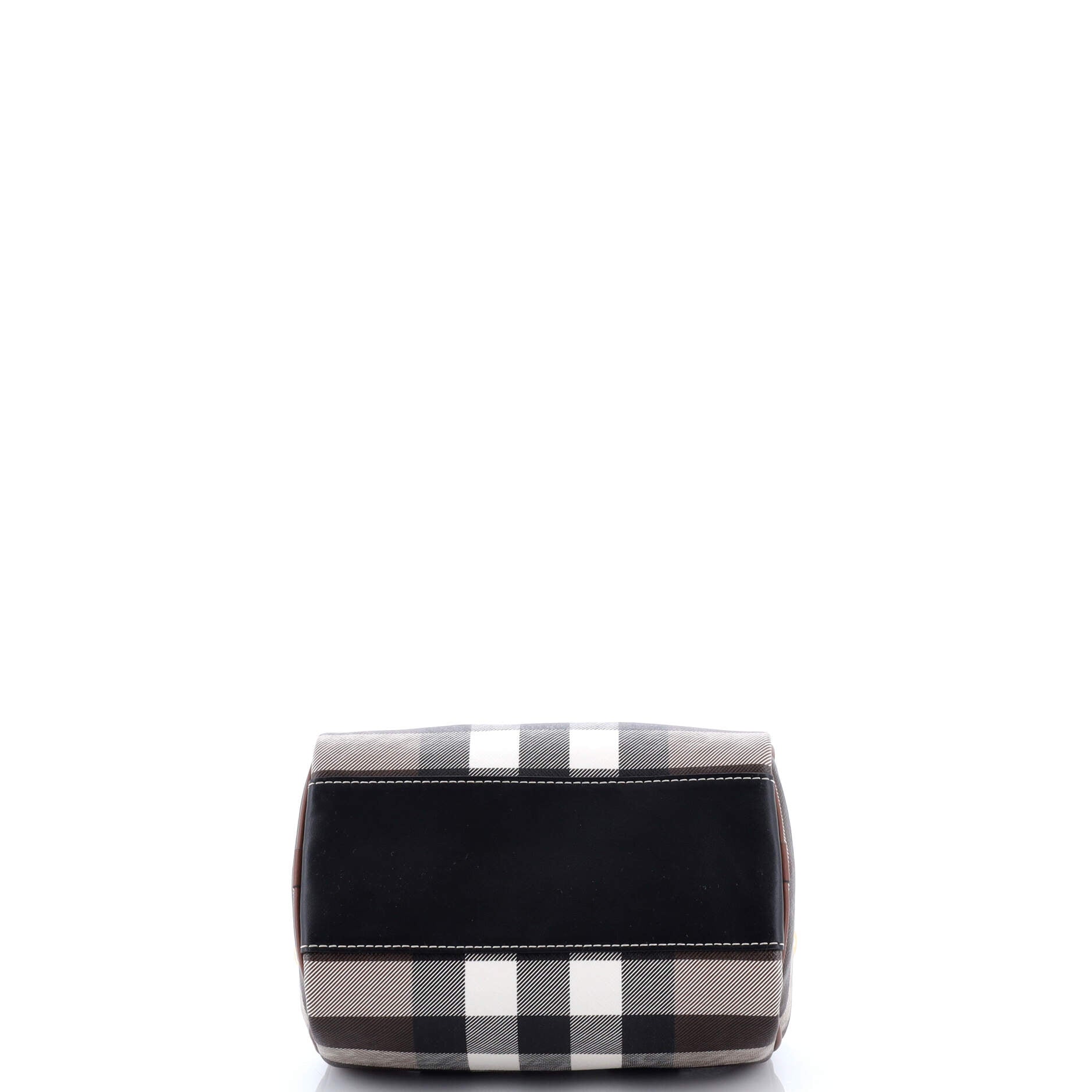 Bowling Bag Check E-Canvas Mini