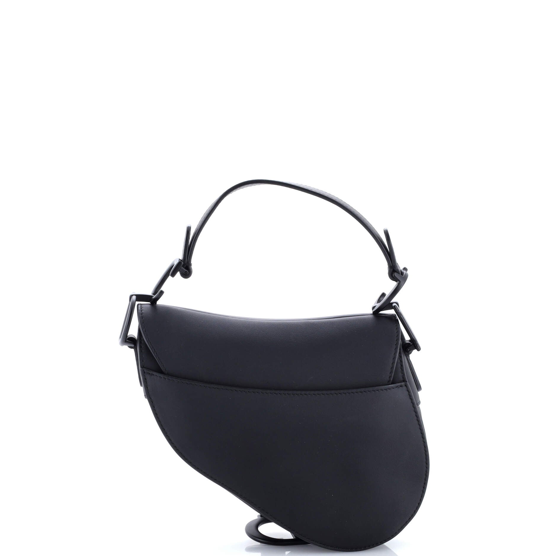 Ultra Matte Saddle Handbag Leather Mini