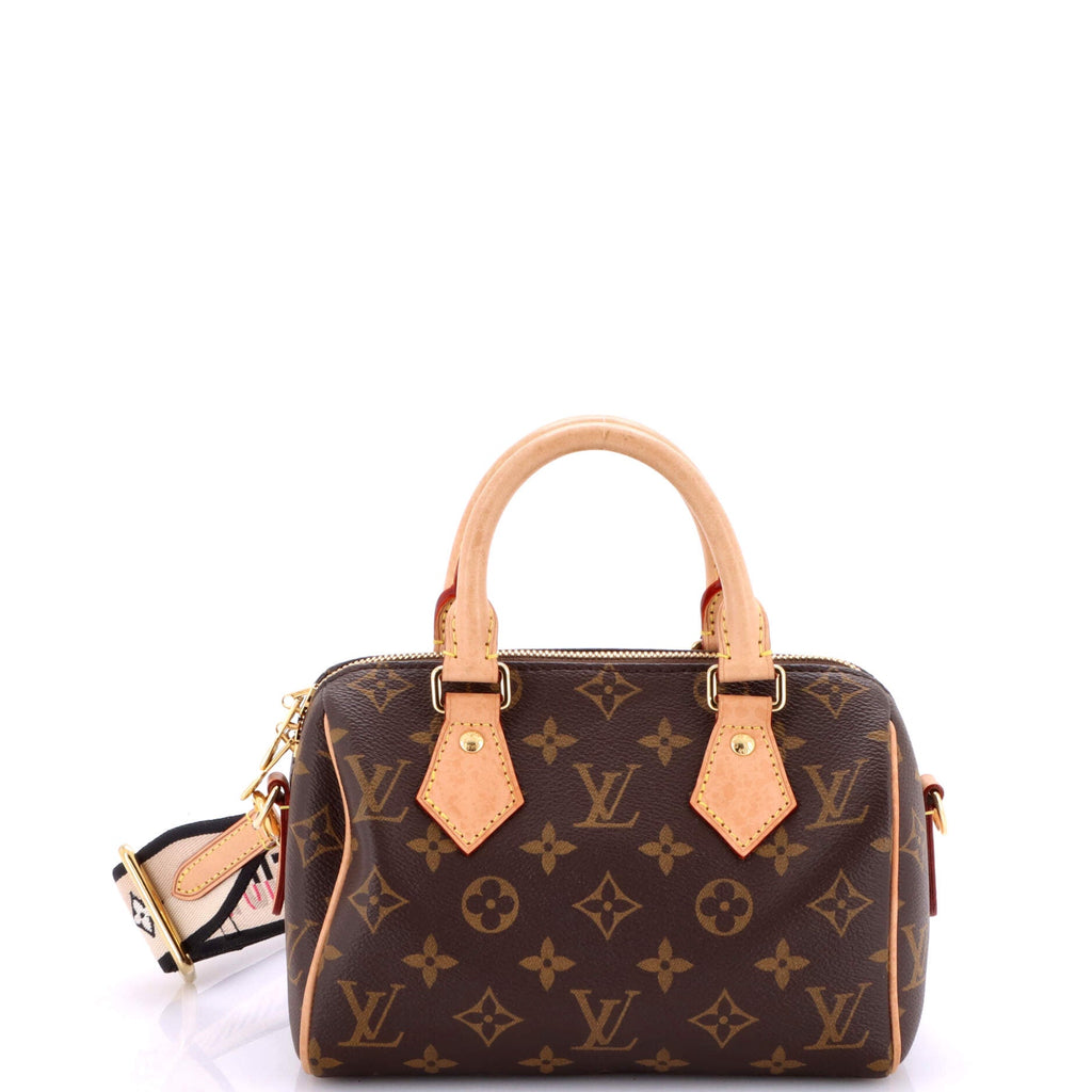 Speedy Bandouliere Bag Monogram Canvas 20