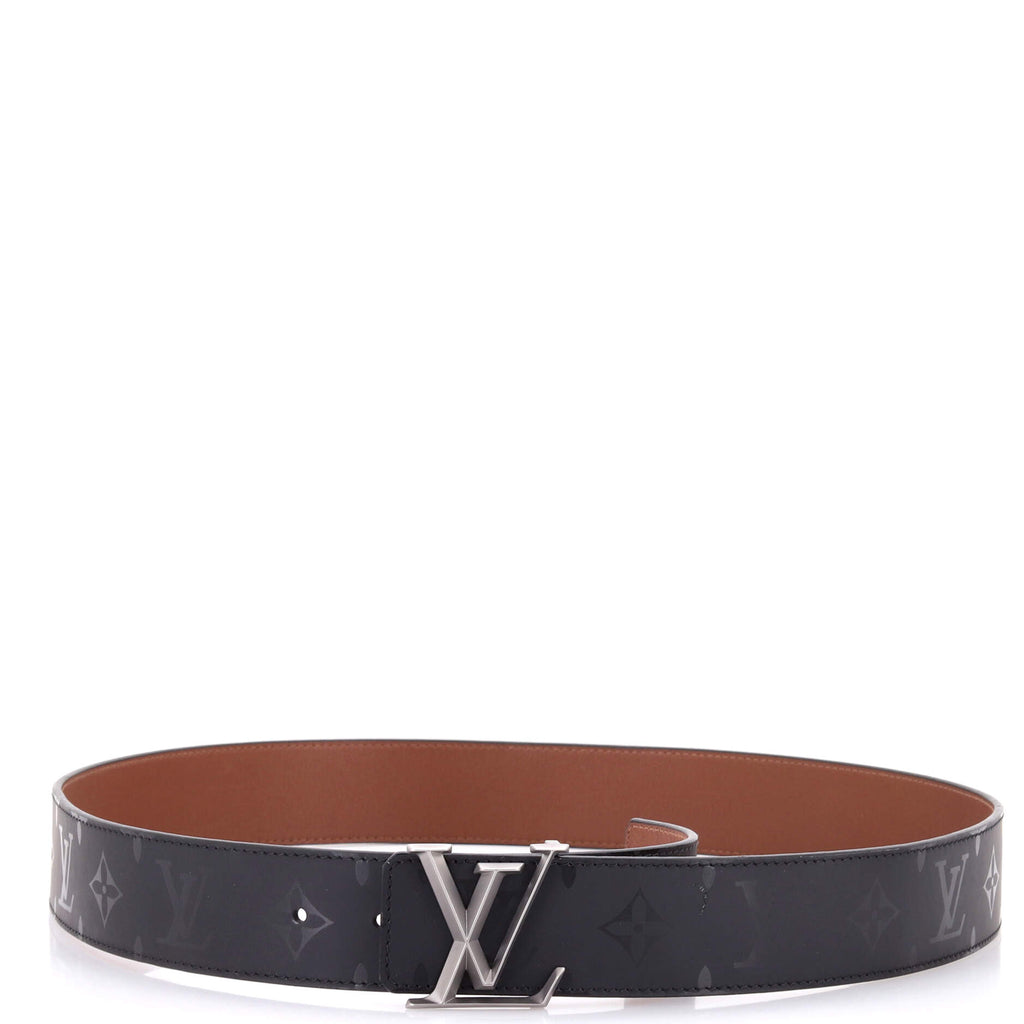LV Pyramide Reversible Belt Limited Edition Monogram Illusion Leather Wide 115