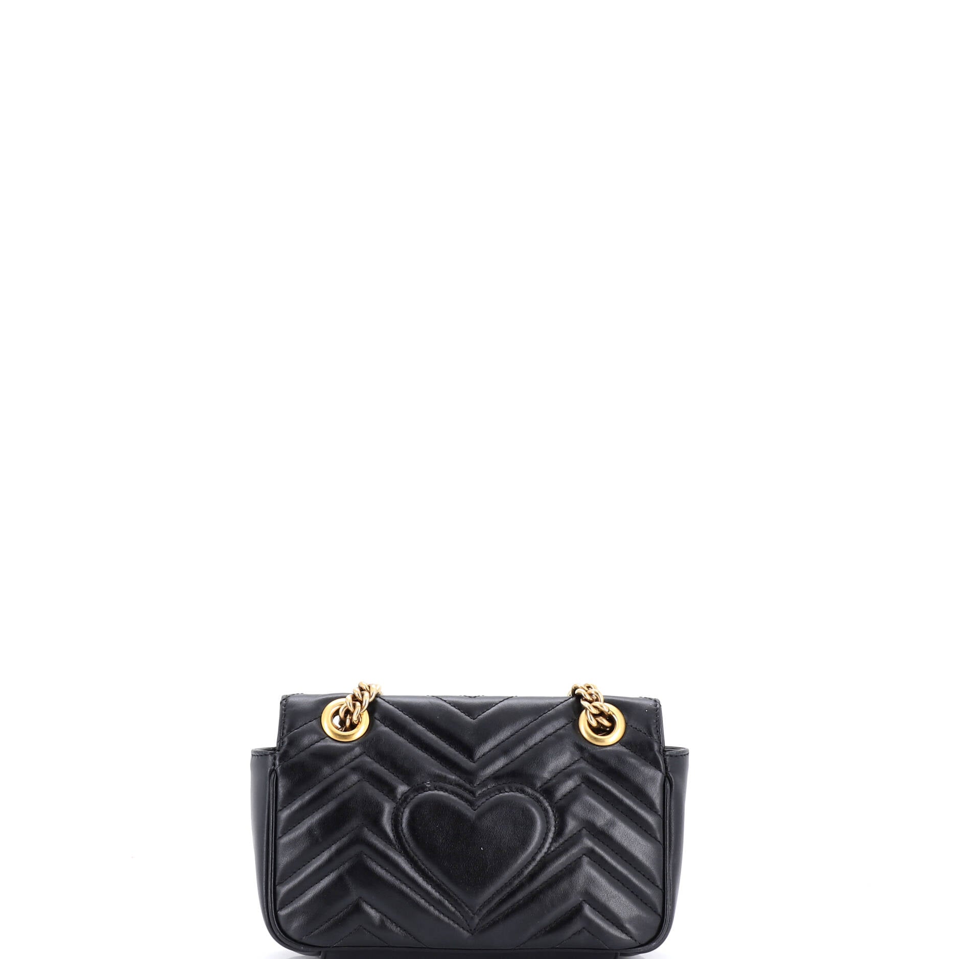 GG Marmont Flap Bag Matelasse Leather Small