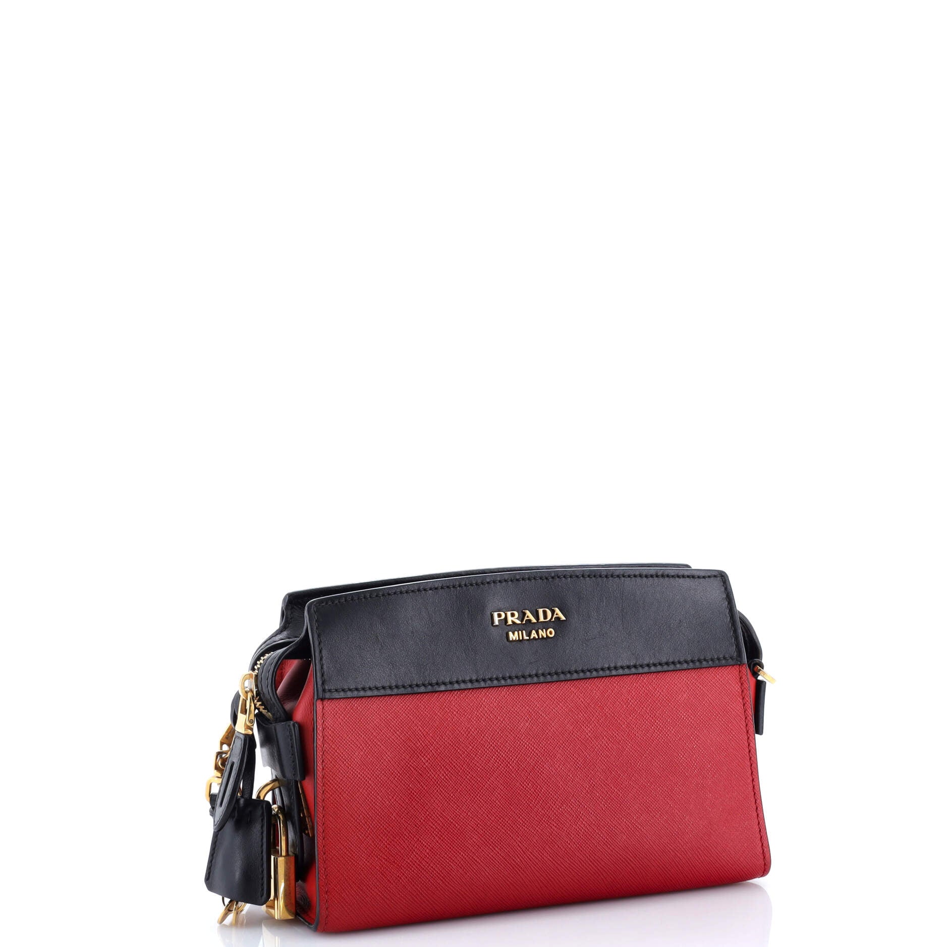 Esplanade Crossbody Bag Saffiano with City Calf Small