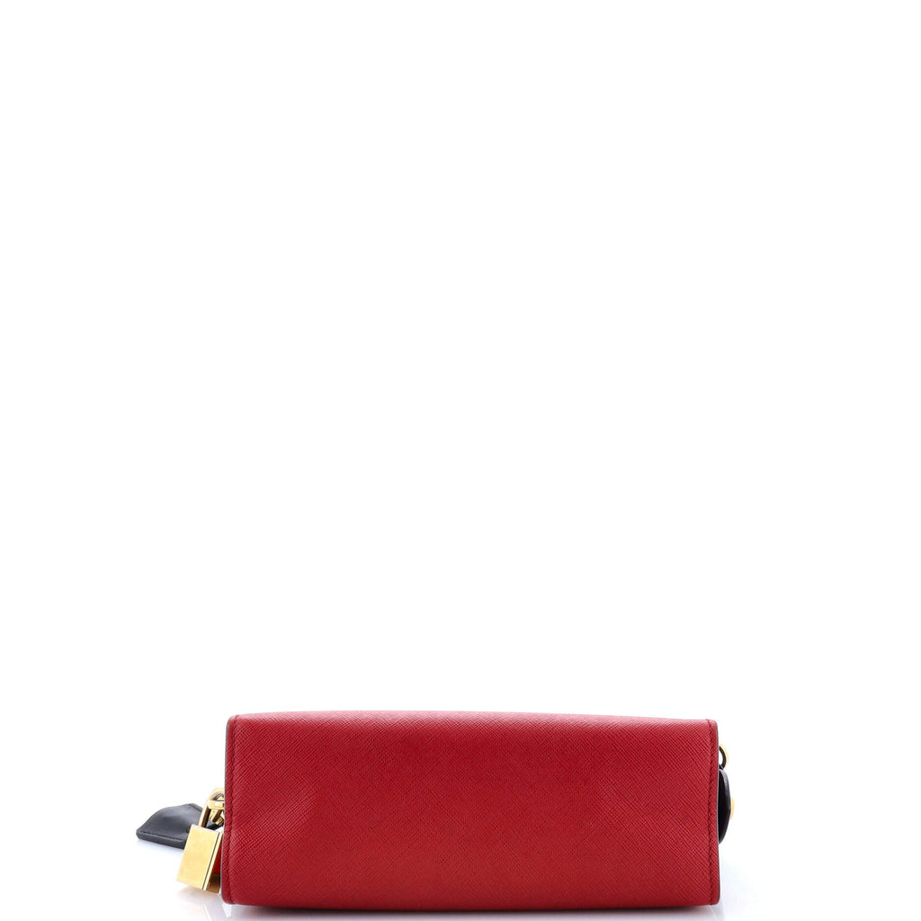 Esplanade Crossbody Bag Saffiano with City Calf Small