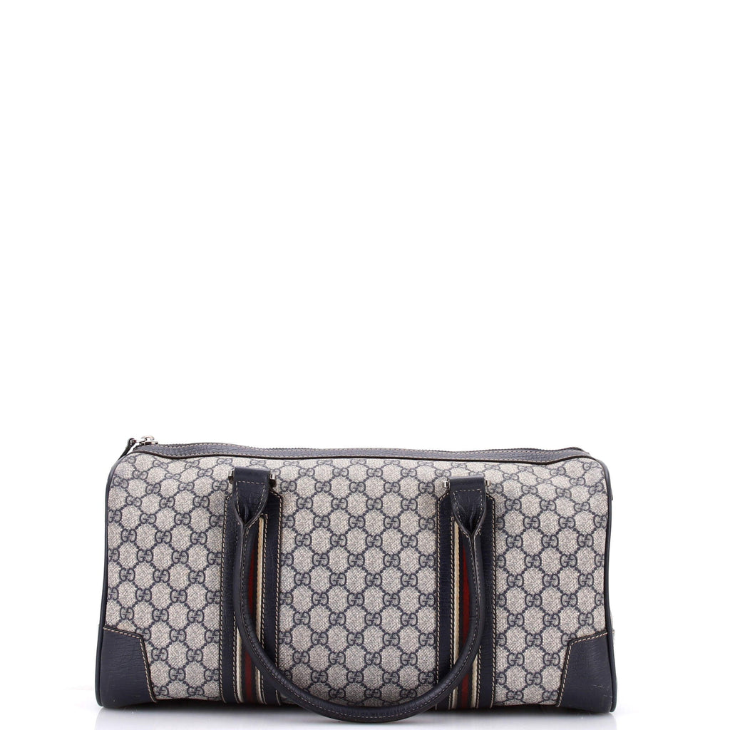 Convertible Duffle Bag GG Coated Canvas Medium