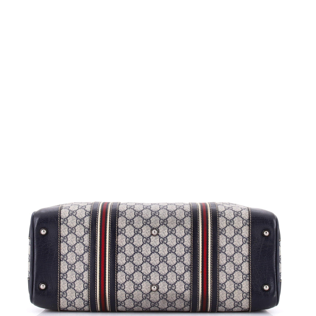 Convertible Duffle Bag GG Coated Canvas Medium