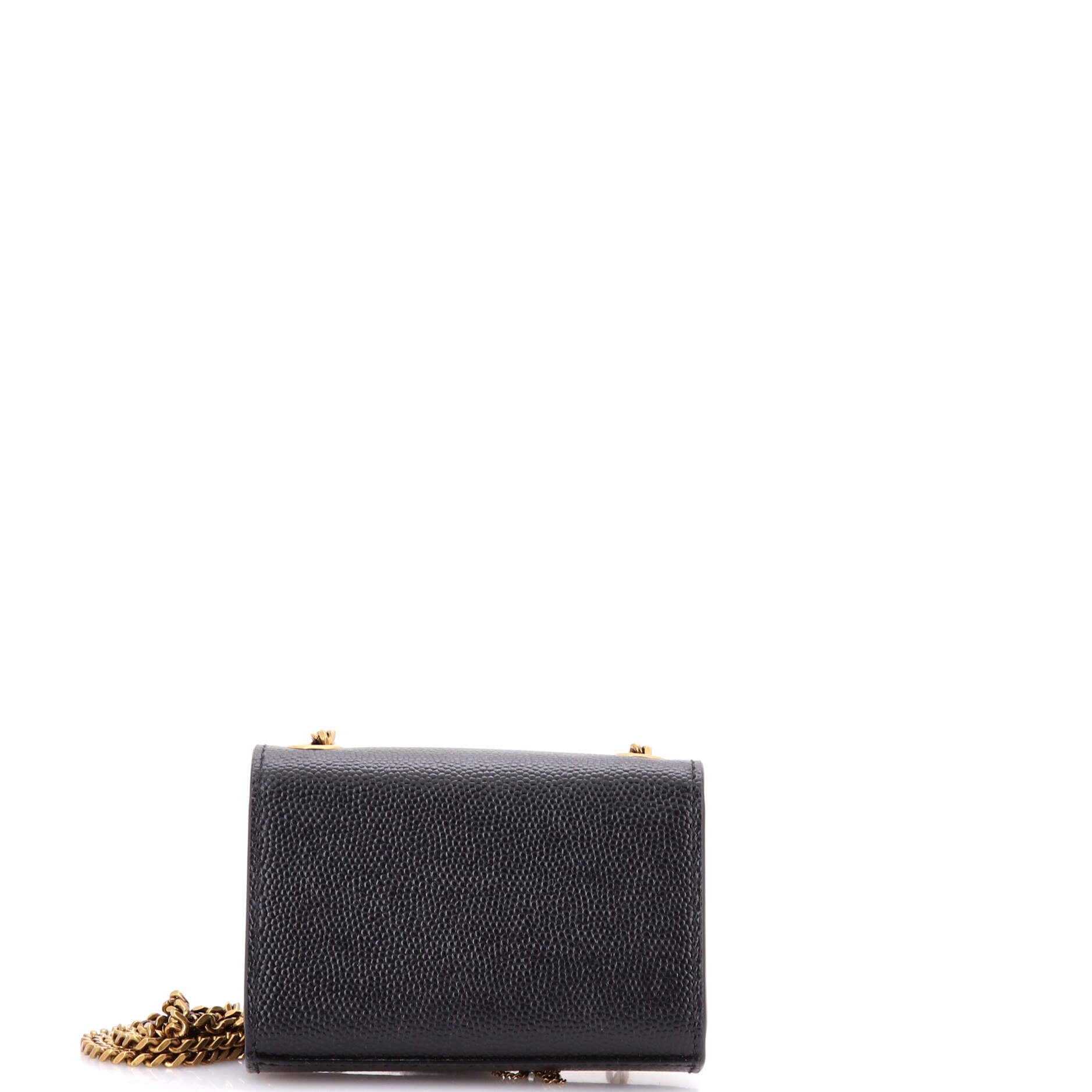 Classic Monogram Tassel Crossbody Bag Leather Micro