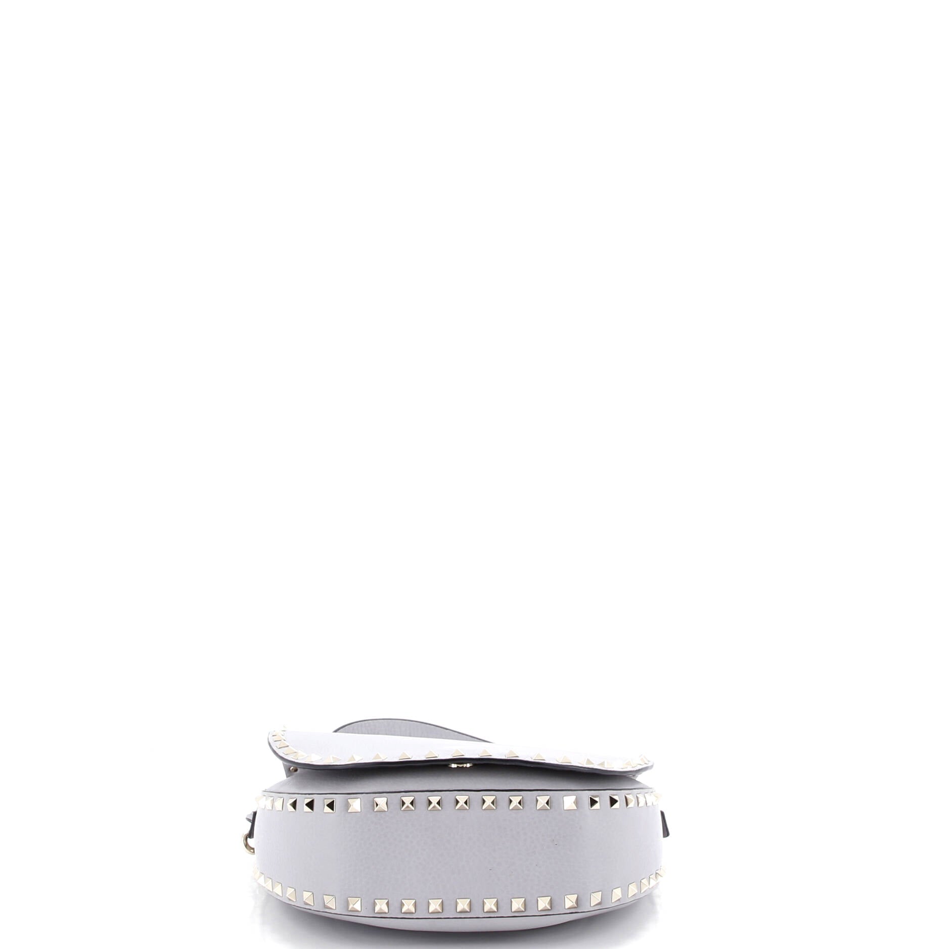 Rockstud Saddle Crossbody Bag Leather Small