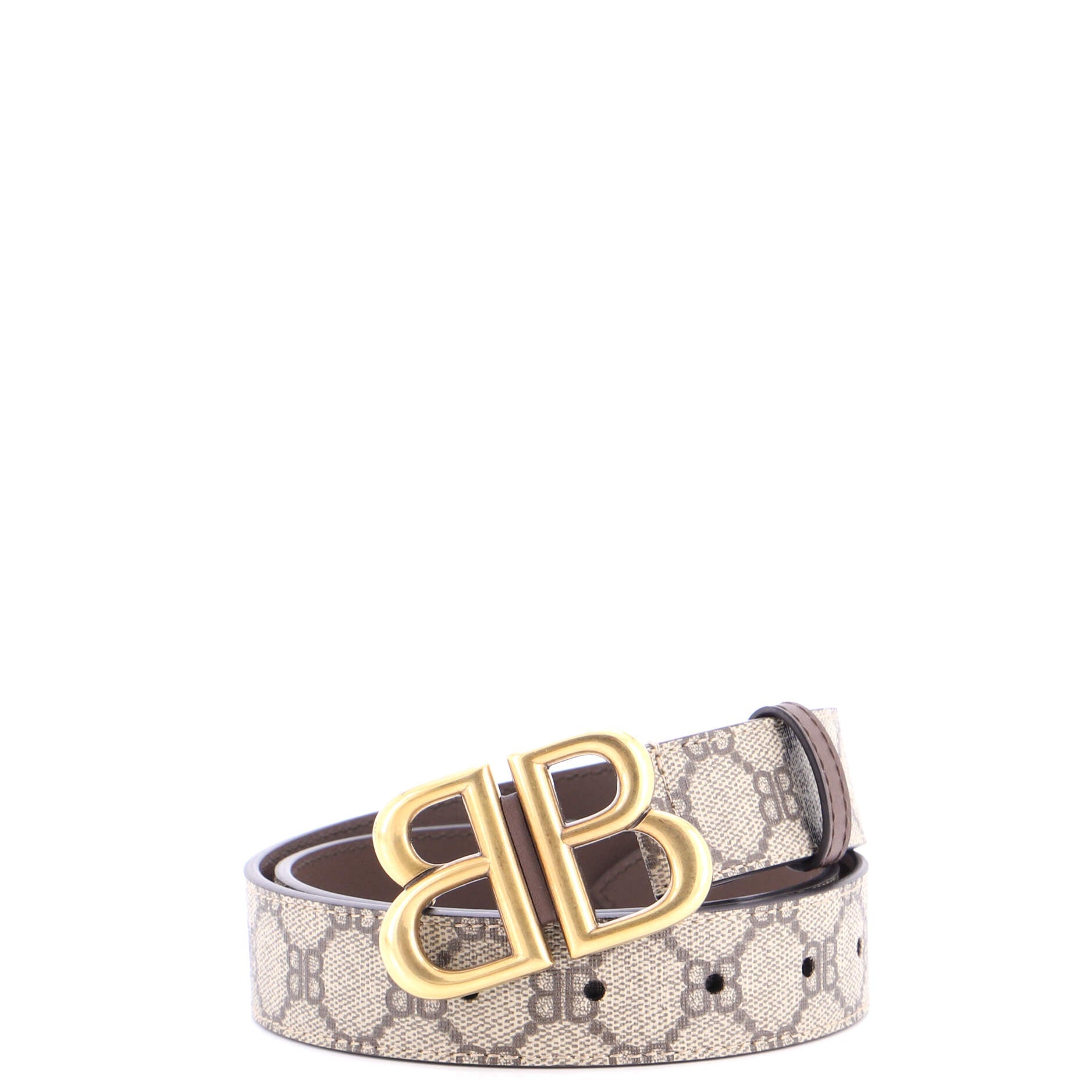 x Gucci The Hacker Project BB Belt BB Coated Canvas Wide