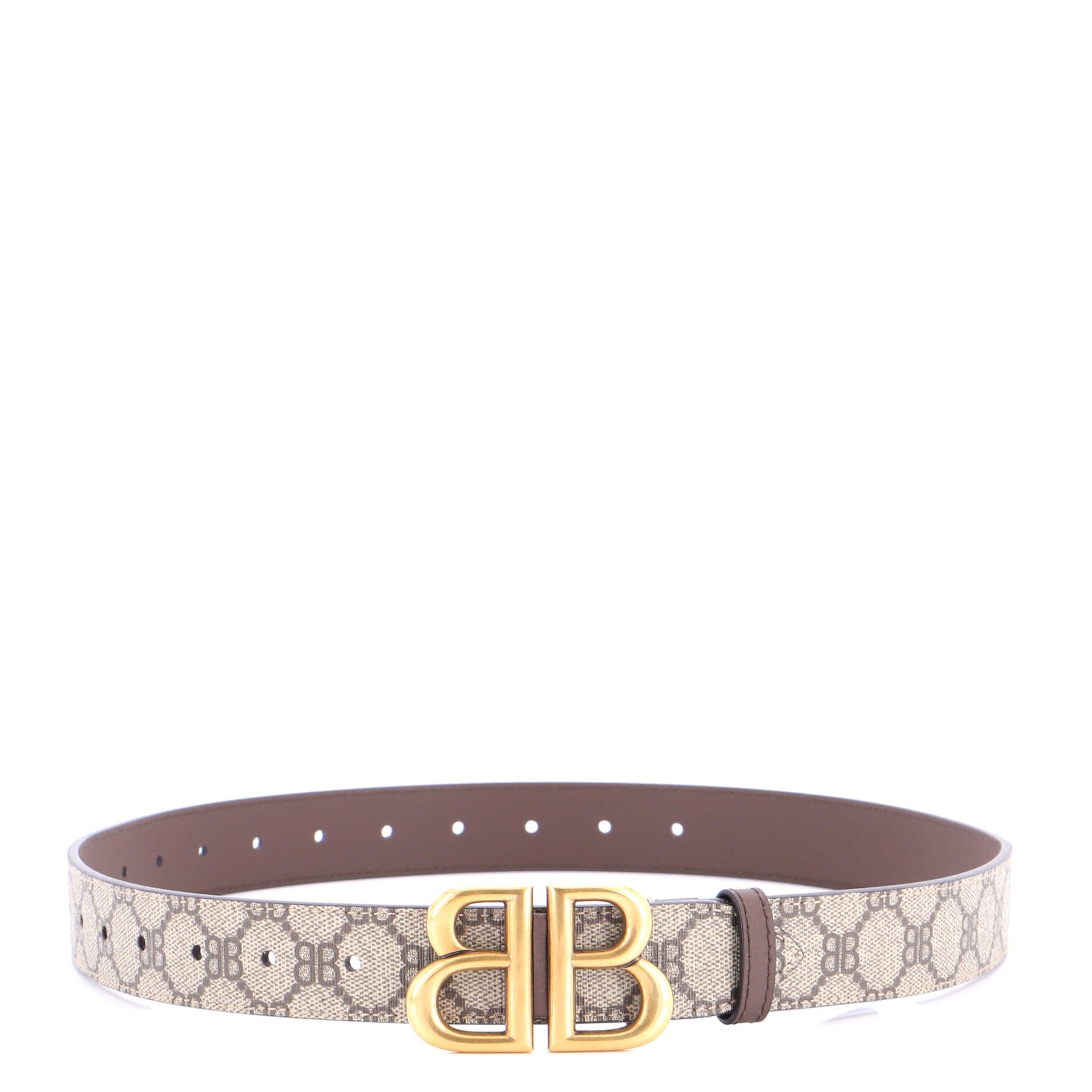 x Gucci The Hacker Project BB Belt BB Coated Canvas Wide